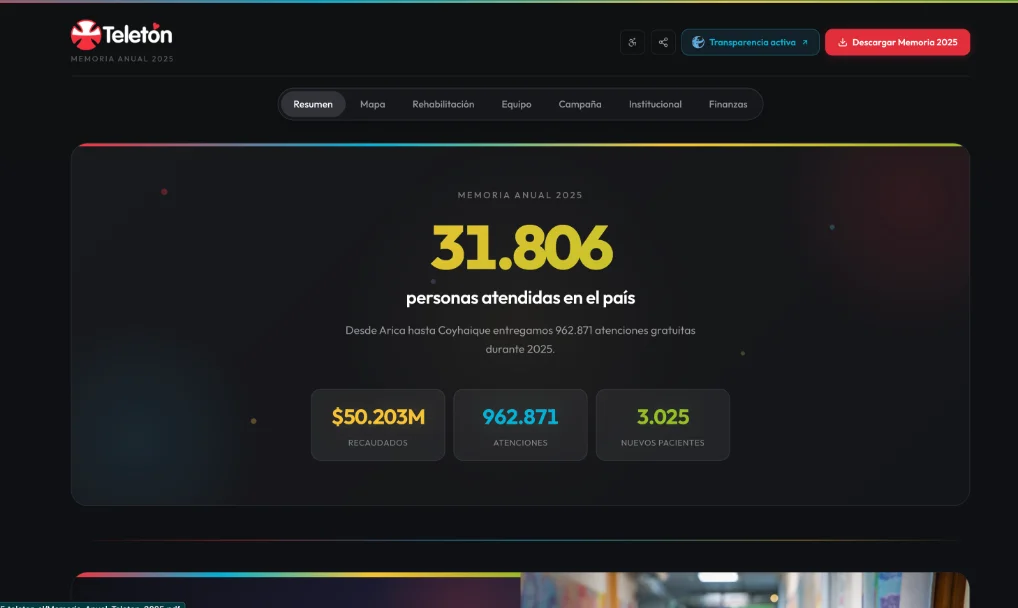 Memoria Teletón 2025